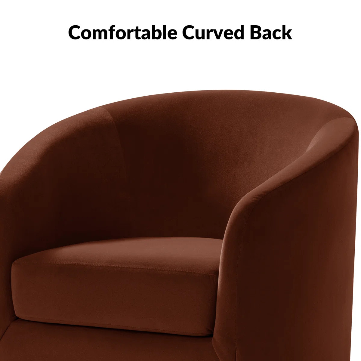 Holden 31.5" Wide Velvet Swivel Barrel Chair | Wayfair North America