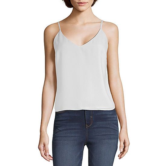 Society And Stitch Womens V Neck Camisole-Juniors | JCPenney