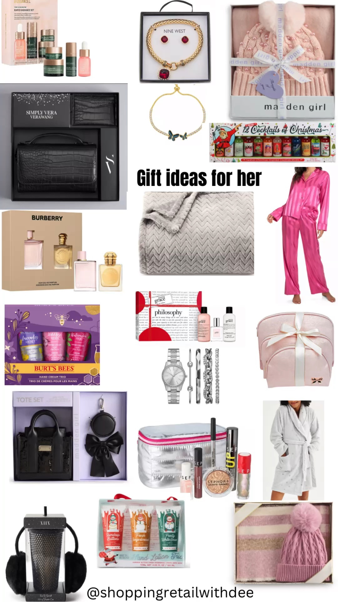 Christmas gifts for her, gift ideas for her #giftsforher 

#LTKSeasonal #LTKHoliday