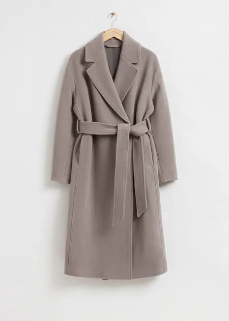 Voluminous Belted Wool Coat | & Other Stories (DE + FR)