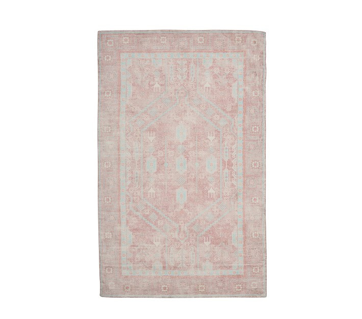Mia Persian-Inspired Econyl Rug | Pottery Barn Kids