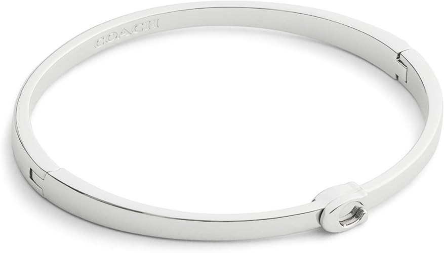 COACH Jewelry Women's Signature C Bangle Bracelet | Amazon (US)