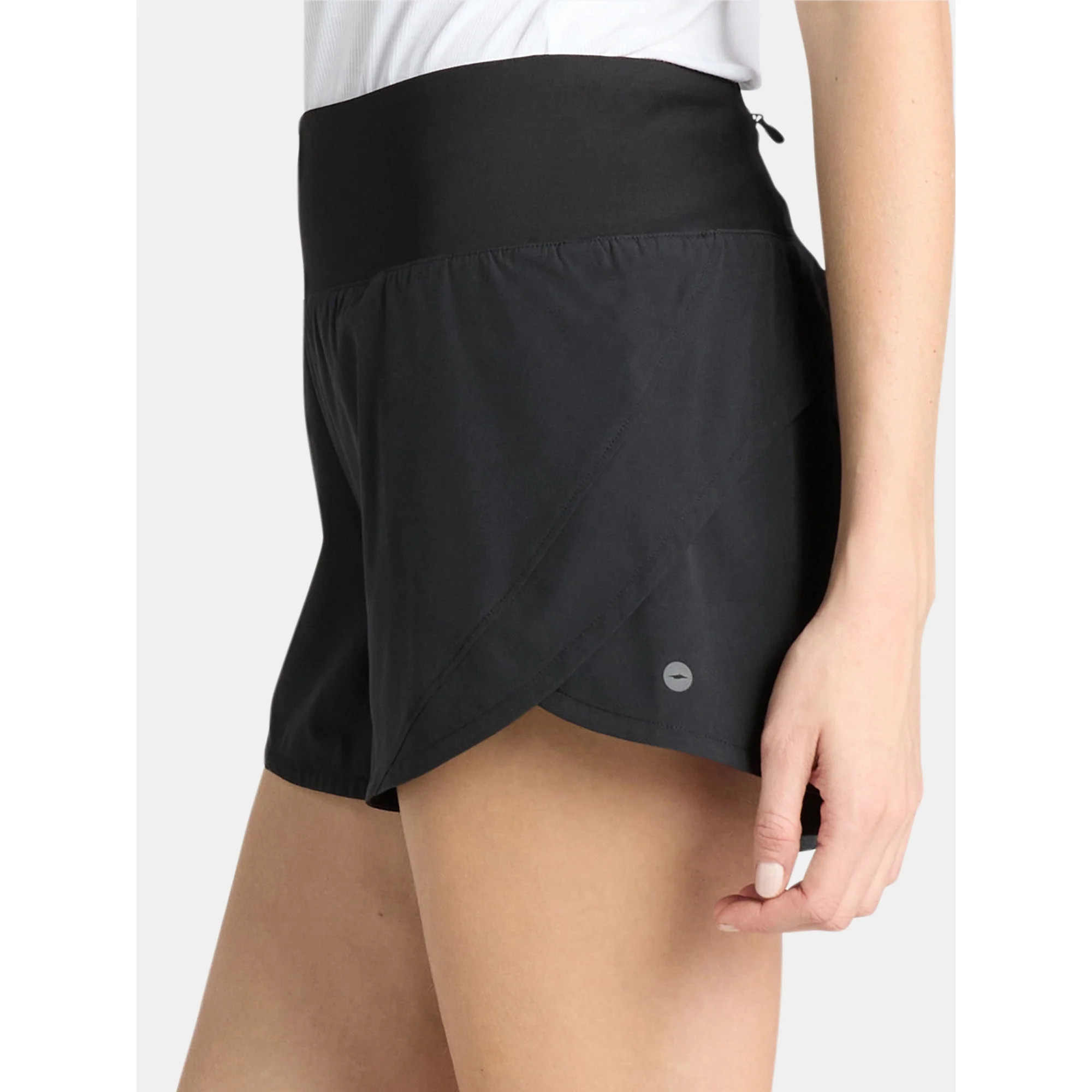 Avia Women's and Women's Plus Compression Waist Running Shorts, Sizes XS-4X | Walmart (US)