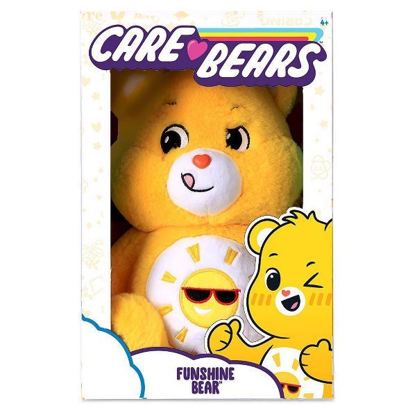 Care Bears Funshine 14" Medium Stuffed Animal | Target