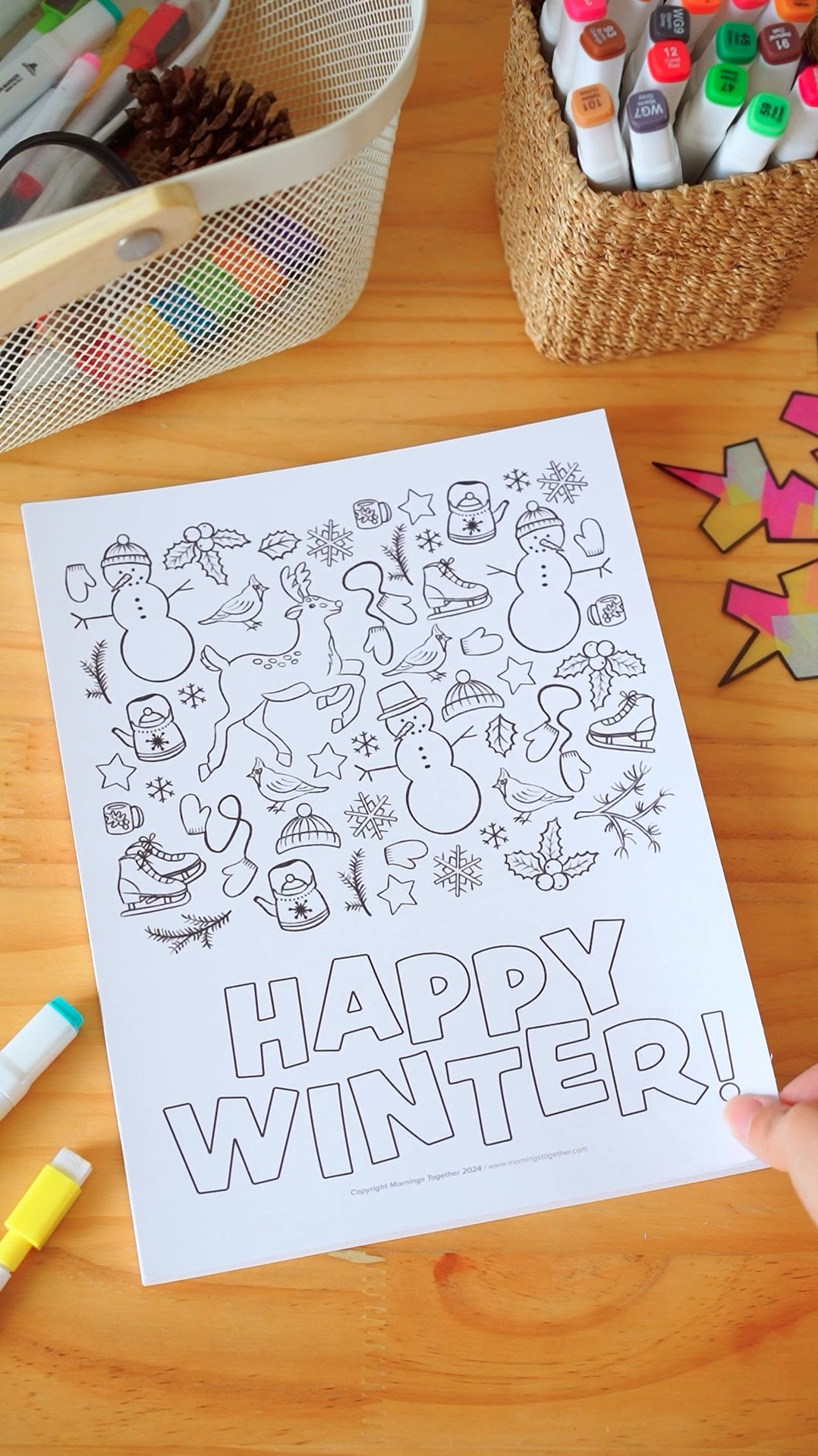 Shop our Winter Morning Basket resources and supplies. ❄️

#LTKFamily #LTKSeasonal #LTKKids