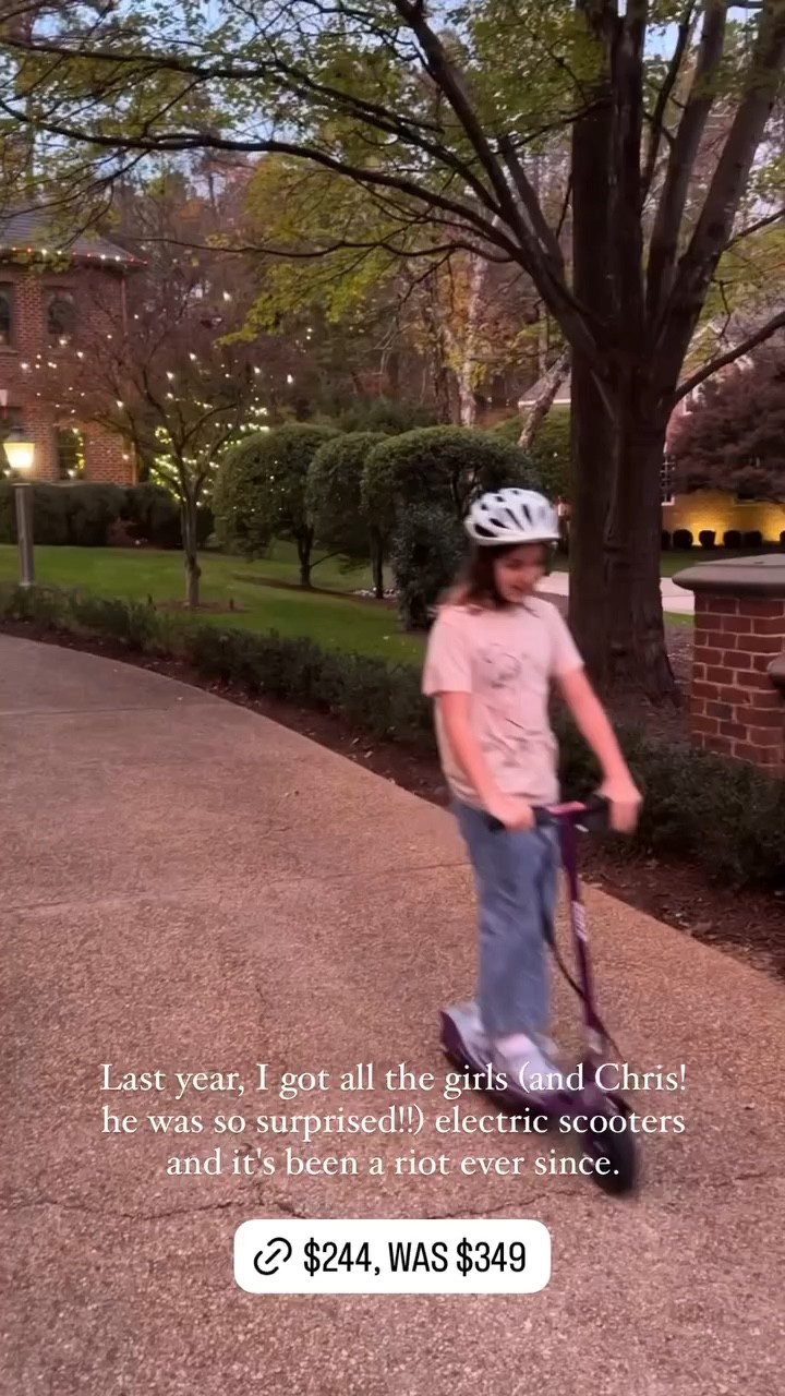 An electric scooter is guaranteed to be a hit on Christmas morning! Over $100 off today!

#LTKCyberWeek #LTKKids #LTKGiftGuide