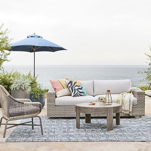 Reflected Diamonds Indoor/Outdoor Rug | West Elm (US)