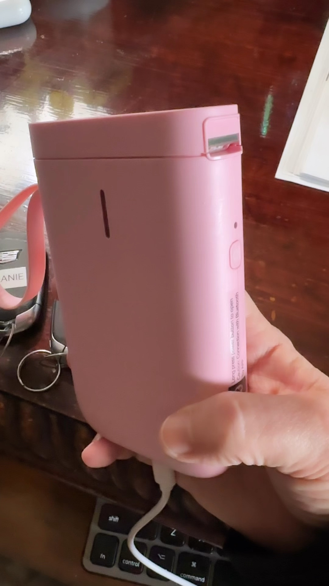 Pink Label Maker that is super quick and easy to use!!! Use it to get organized and label all the things in your life! 🙌😍
I just used it to label my car keys 🤪but really it’s super handy to use for labeling anything! It’s addicting—😜

#labels #organization #labelmaker #getorganized



#LTKVideo #LTKfamily #LTKhome