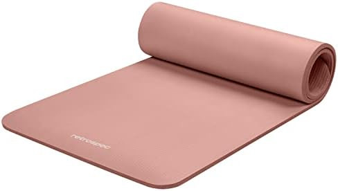 Retrospec Solana Yoga Mat Thick 1/2in Non-Slip Workout Mat with Nylon Strap - 72x24in Exercise Ma... | Amazon (US)