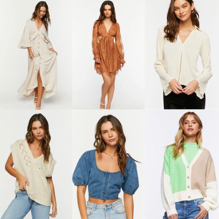 Forever 21
New Arrivals
Trends
Trending
Trendy
Outfit
Outfits
Everyday Outfit
School
Work
Casual
Date
Brunch
Dinner
Travel
Airport outfit
Dress
Lace
Cardigan
Bell sleeves
Vest
Sweater

#LTKtravel #LTKworkwear #LTKstyletip