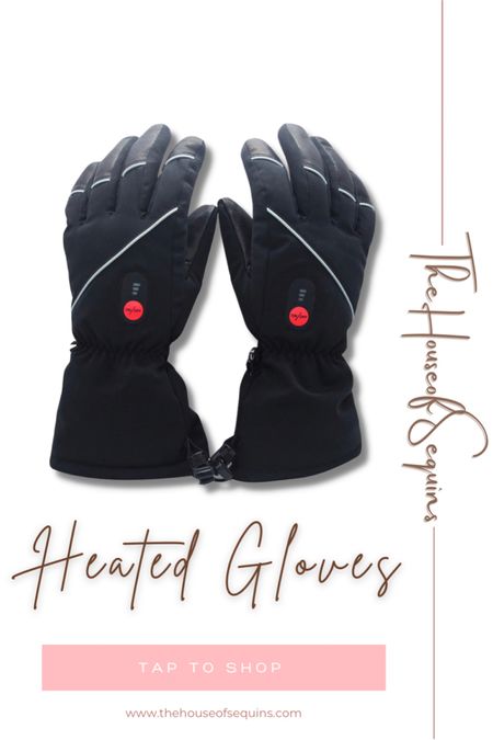 Heated gloves. Amazon finds, Walmart finds. #thehouseofsequins #houseofsequins #tiktok #reels #lifehacks #fall #winter #skiing #snow #cold #sweaterweather  