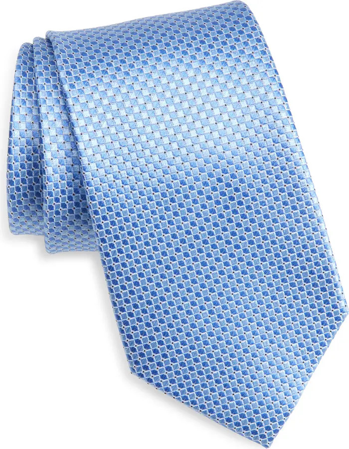 Solid Textured Silk Tie | Nordstrom