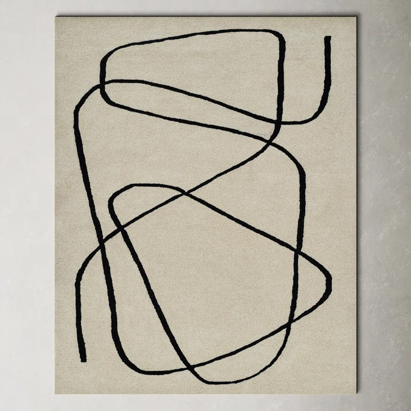 Whistler Hand Tufted Wool Geometric Rug | Wayfair North America