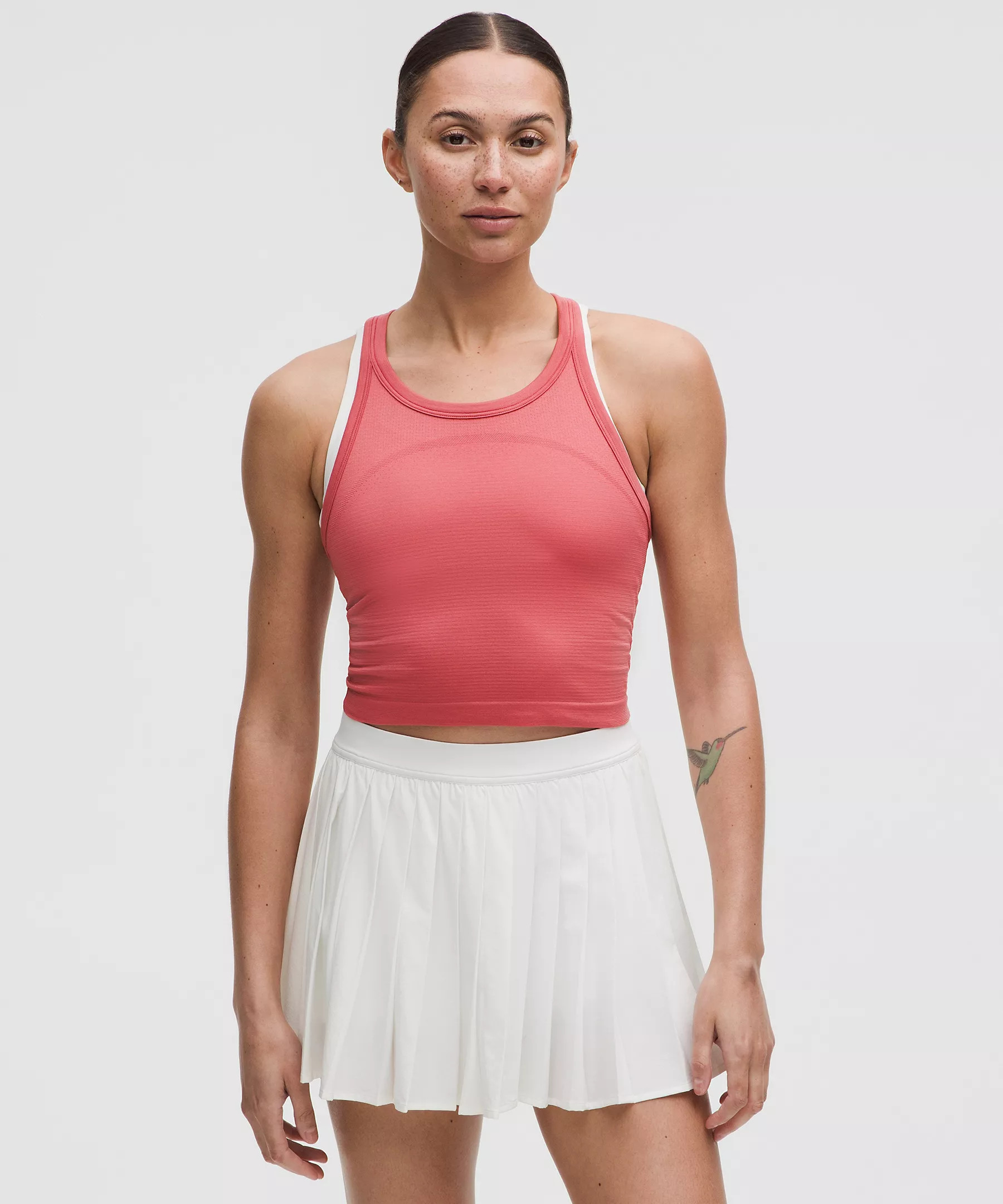 Swiftly Tech Cropped Racerback Tank Top 2.0 | Lululemon (US)