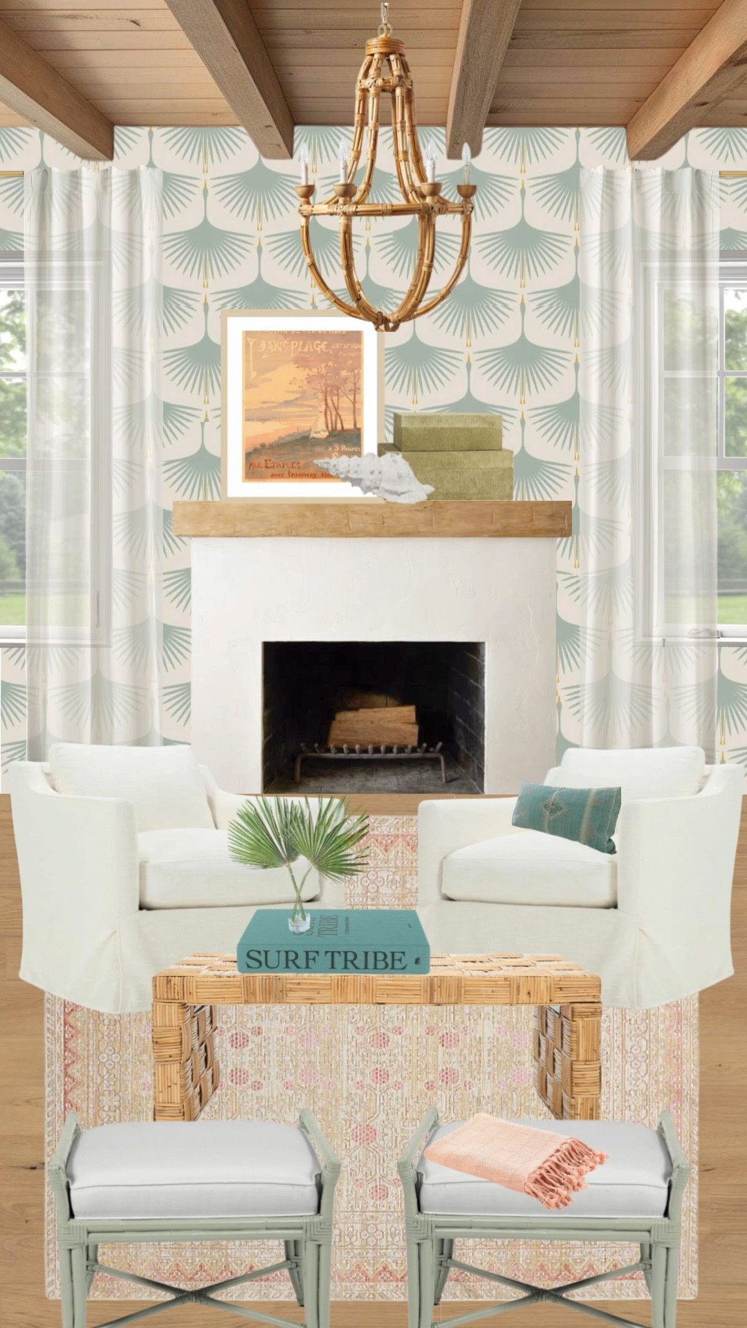 Craving laid-back coastal vibes? This breezy space blends rattan, soft whites, and vintage beach style for effortless, relaxed living.


#coastalstyle #beachdecor #vintagebeach #coastalliving #rattandecor #beachhousevibes #laidbackliving #surfshackstyle #bohobeach #neutraldecor #seasidedecor #coastalhome #oceaninspired #interiorinspo #beachvibesonly #relaxedstyle #sunwasheddecor #moderncoastal #lightandairy #coastalinteriors