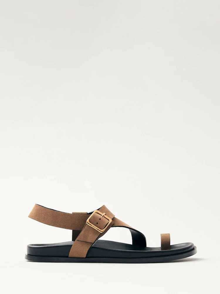 Alohas Tan Brown Siren Sandals | Next EU