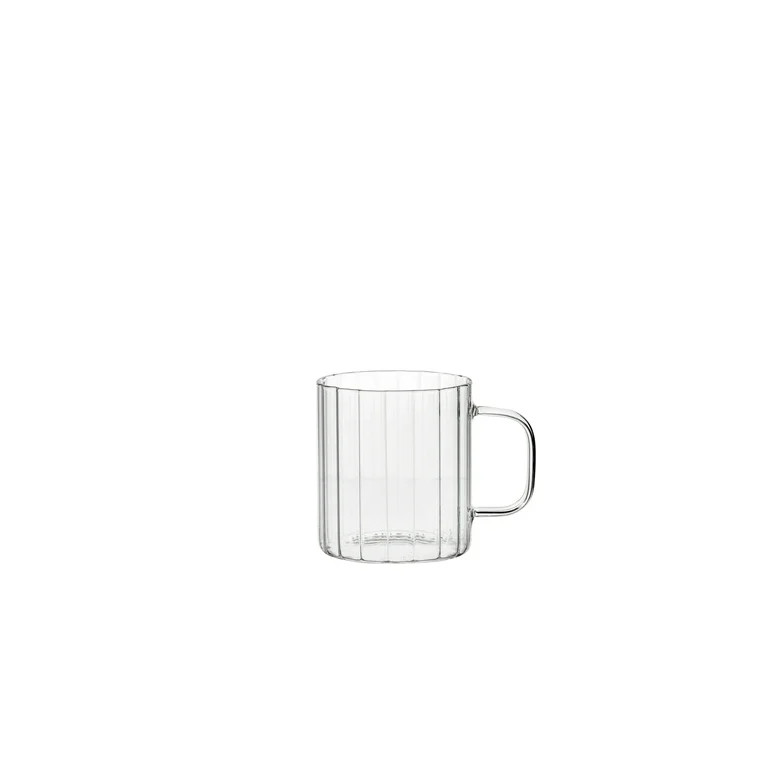 Mainstays Ribbed Glass Mug | Walmart (US)