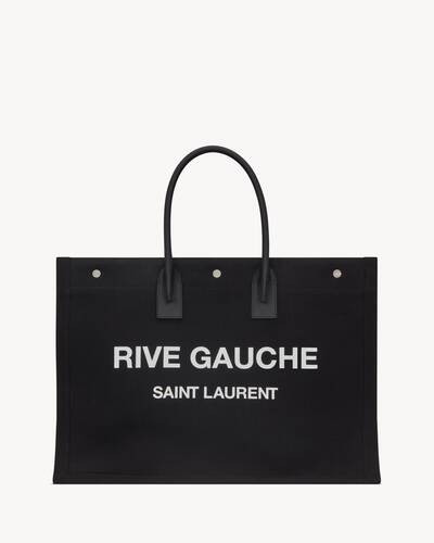 rive gauche tote in canvas | Saint Laurent Inc. (Global)