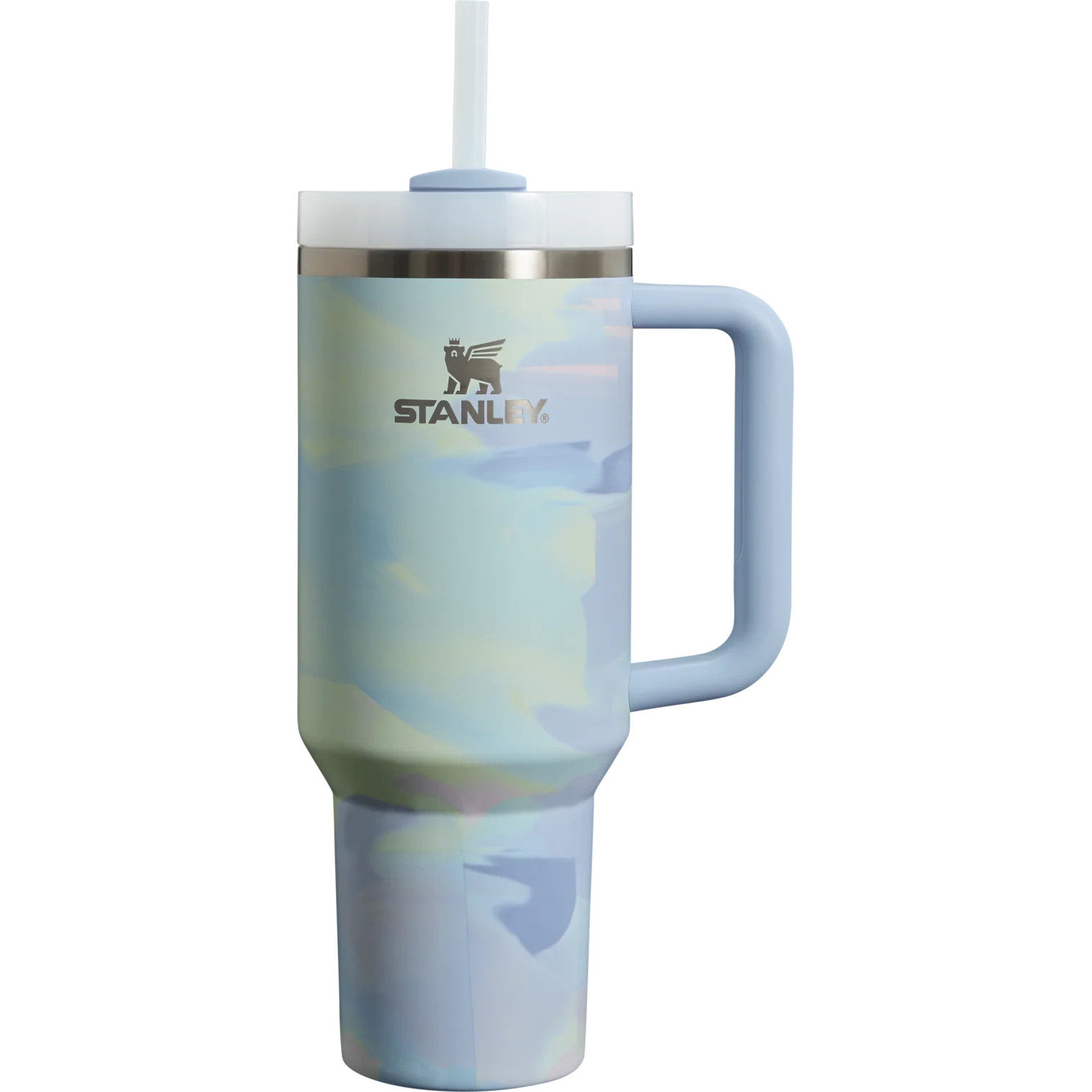 The Clean Slate Brushstrokes Quencher H2.0 FlowState Tumbler | 40 OZ | Stanley 1913 (US)