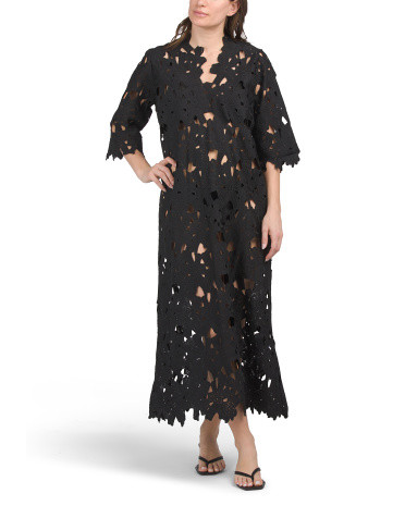 All Over Lace Cover-up Caftan for Women | Polyester | Marshalls