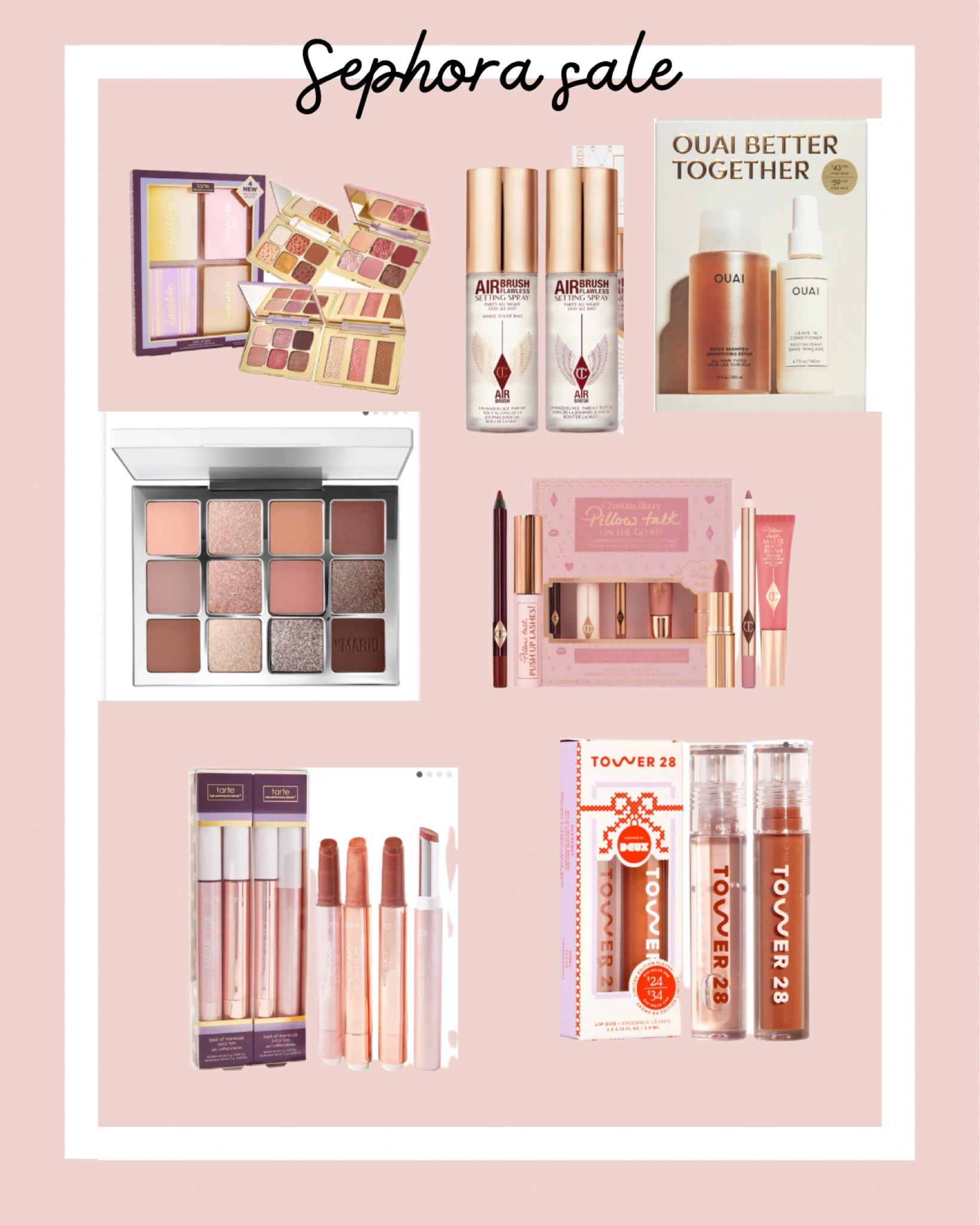 Sephora sale beauty gift sets. Beauty gifts for her 

#LTKGiftGuide #LTKbeauty