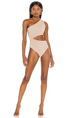 BEACH RIOT Celine One Piece in Tan from Revolve.com | Revolve Clothing (Global)