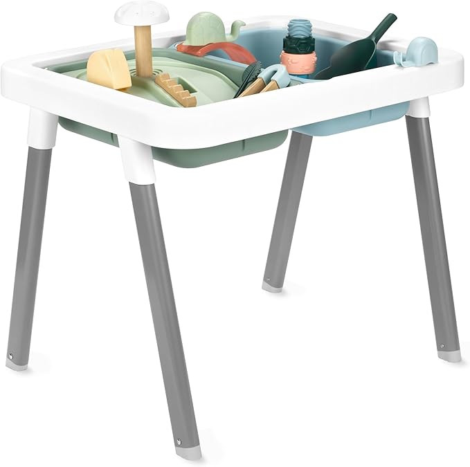 Skip Hop Discoverosity 3-in-1 Toddler Sensory Table with 13 Nature-Inspired Sensory Tools 8-Page ... | Amazon (US)