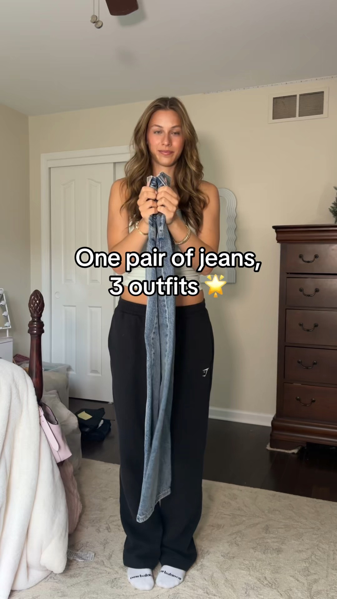 3 summer outfits with one pair of jeans!
#denim

#LTKootd #LTKgrwm #LTKSaleAlert