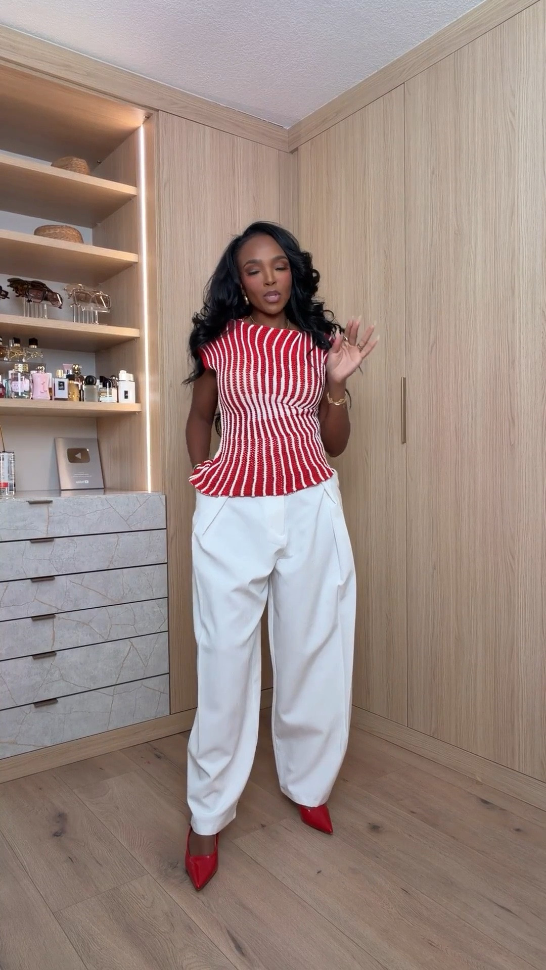 Scroll to shop! ✨ Everything from this look is linked below. 👇🏽    Wearing: Size Small | 5’4” | 140 lbs  📲   Download the FREE LTK app & follow me (@kirasfashionfinds) to shop all my daily finds.  #LTKootd #LTKPetite #LTKU