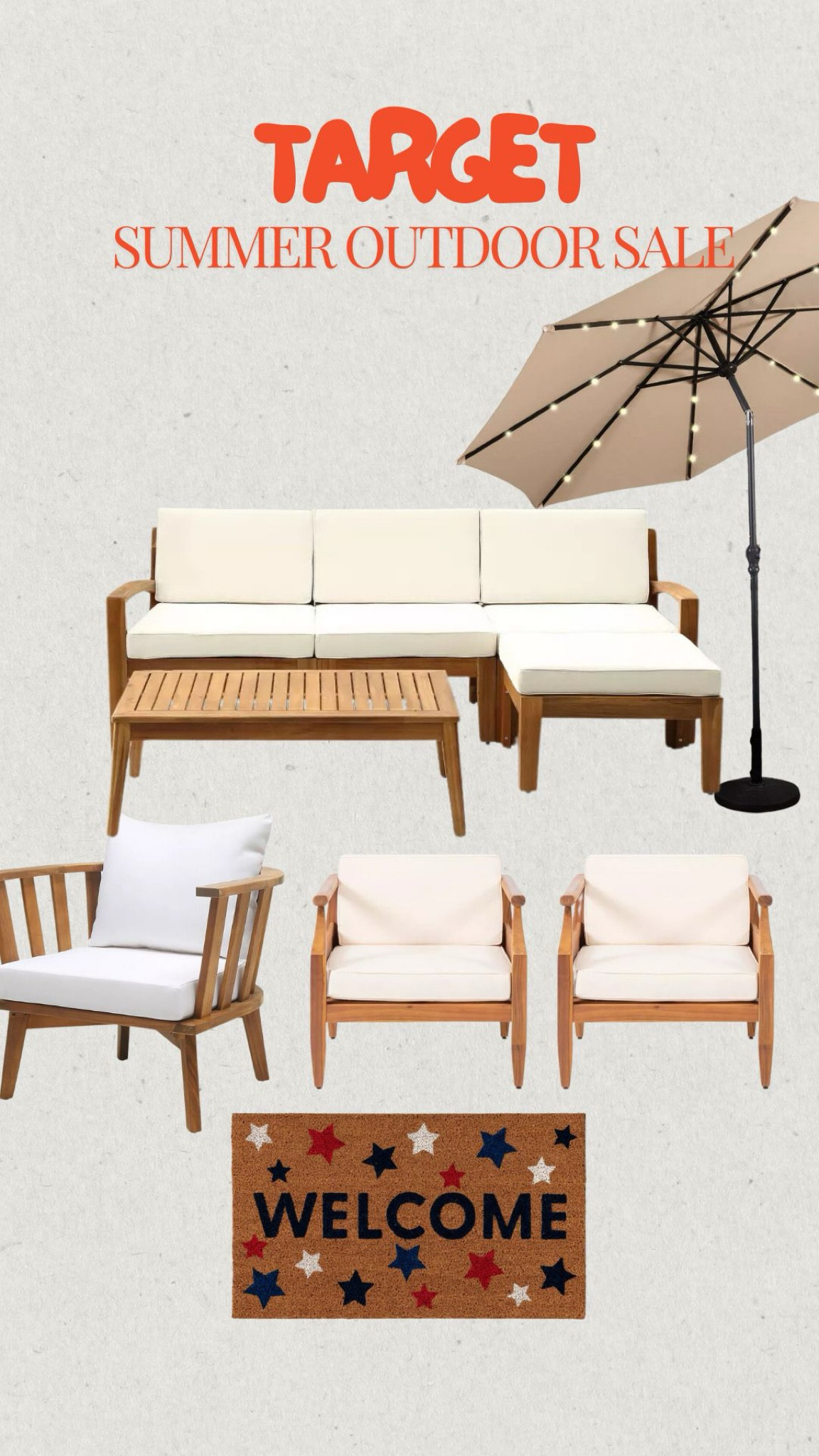 Target summer outdoor furniture sale finds

Outdoor sofa, outdoor living, target home

#LTKHome
