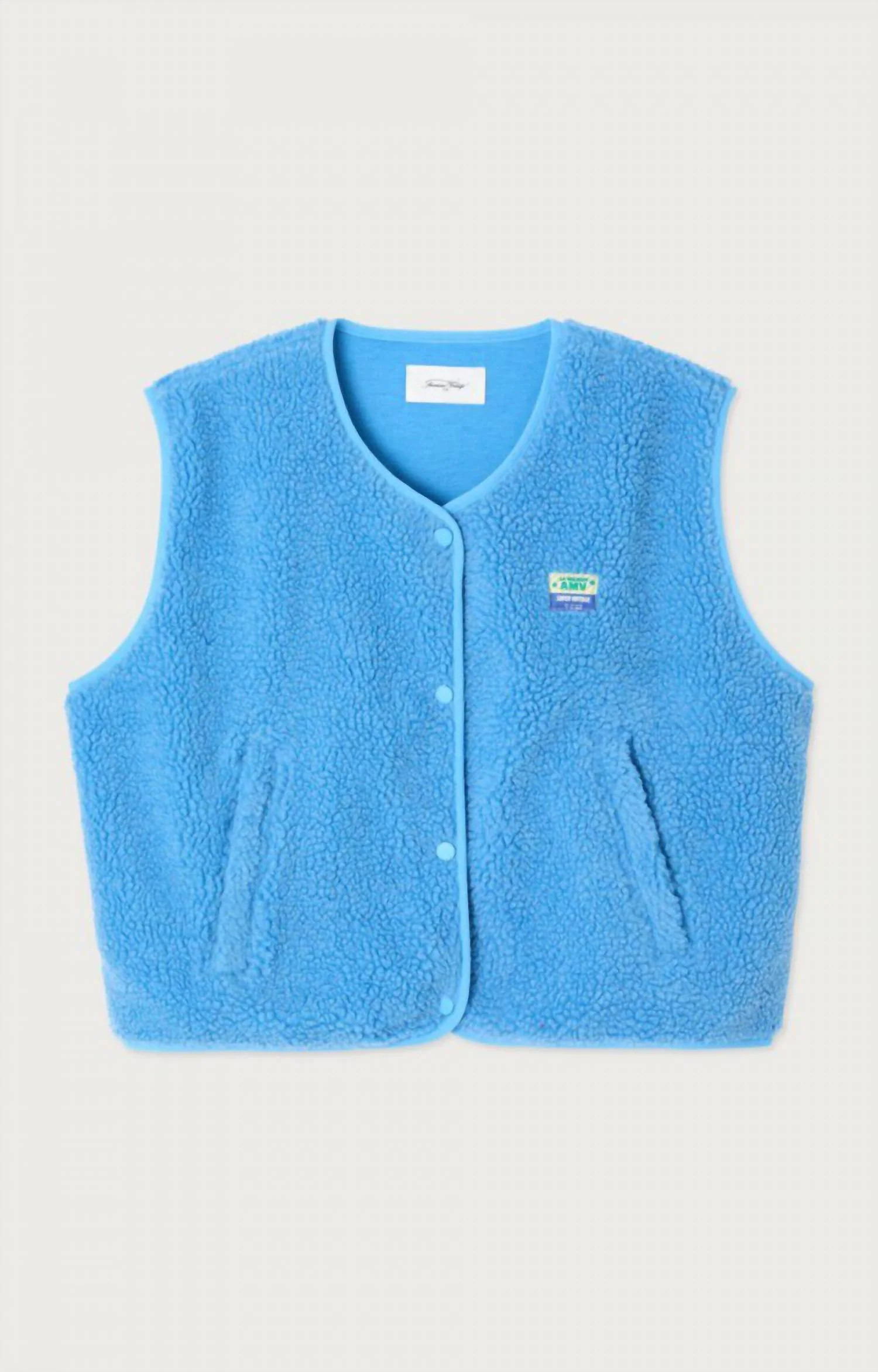 Women's Hoktown Vest In Celeste | Shop Simon