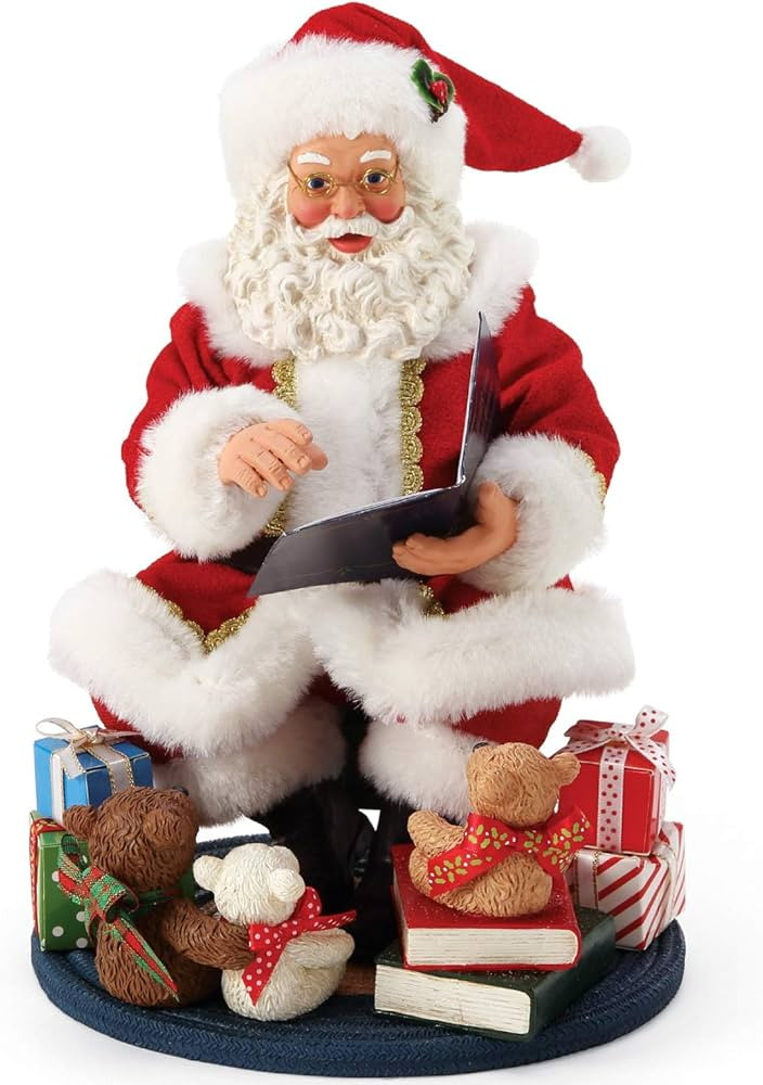 Department 56 Possible Dreams Santa Christmas Traditions Captive Audience Figurine, 9 Inch, Multi... | Amazon (US)