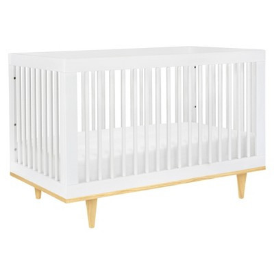 DaVinci Marley 3-in-1 Convertible Crib - White Finish and Natural Legs | Target