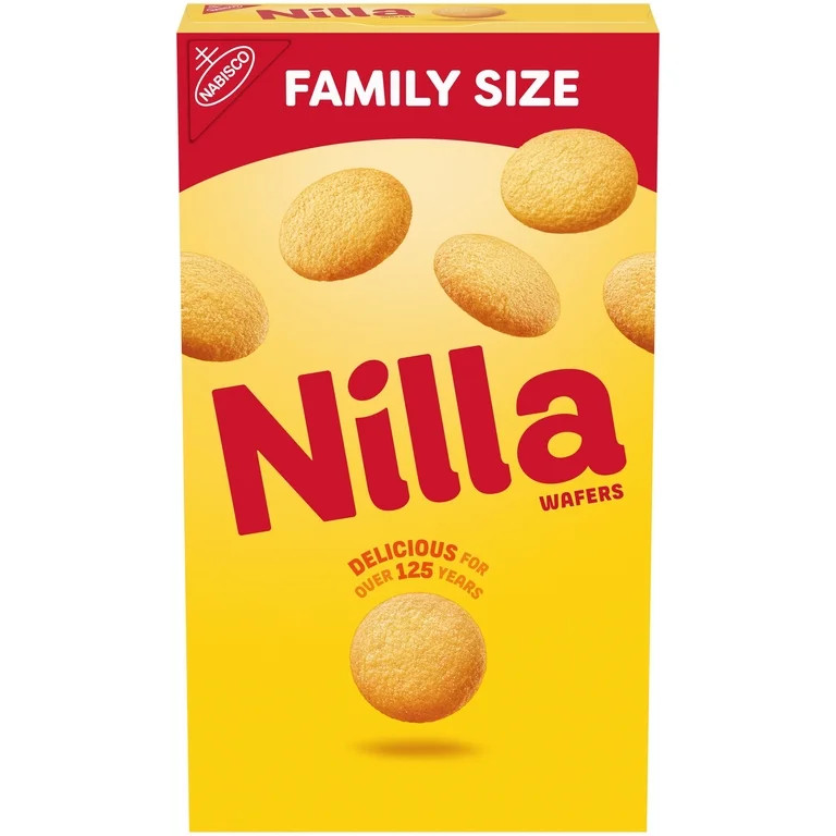 NILLA Wafers Cookies, Vanilla Wafers, Family Size, 15 oz | Walmart (US)