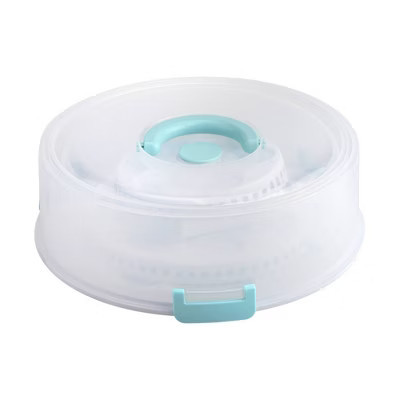 GoodCook Cupcake and Cakepop Carrier Light Aqua Blue: Portable Cupcake Holder & Storage with Locking Lid | Target
