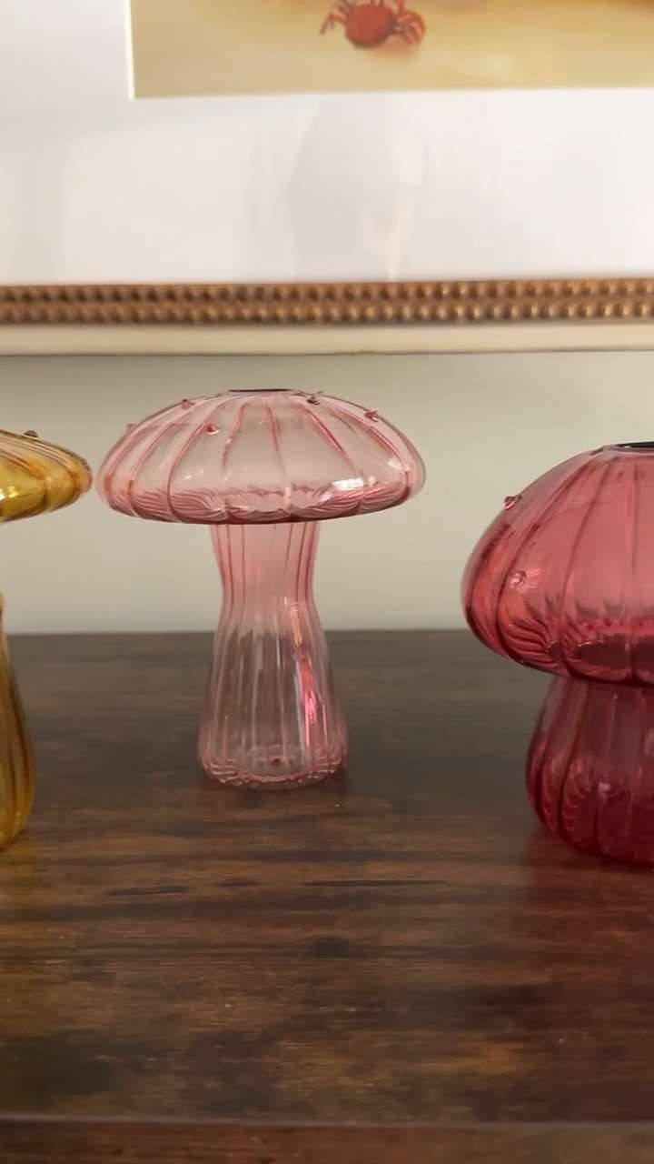 New mushroom vases!!🍄🥰

Comes in a set of 8!




Summer, home decor, glass vases, seasonal, colorful, finds under 50, under 30, shelli enright, stylenright 

 #LTKSeasonal #LTKHome