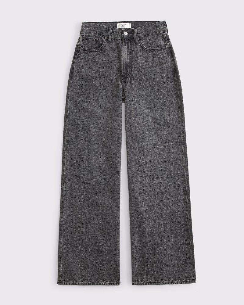 High Rise 90s Relaxed Jean | Abercrombie & Fitch (UK)
