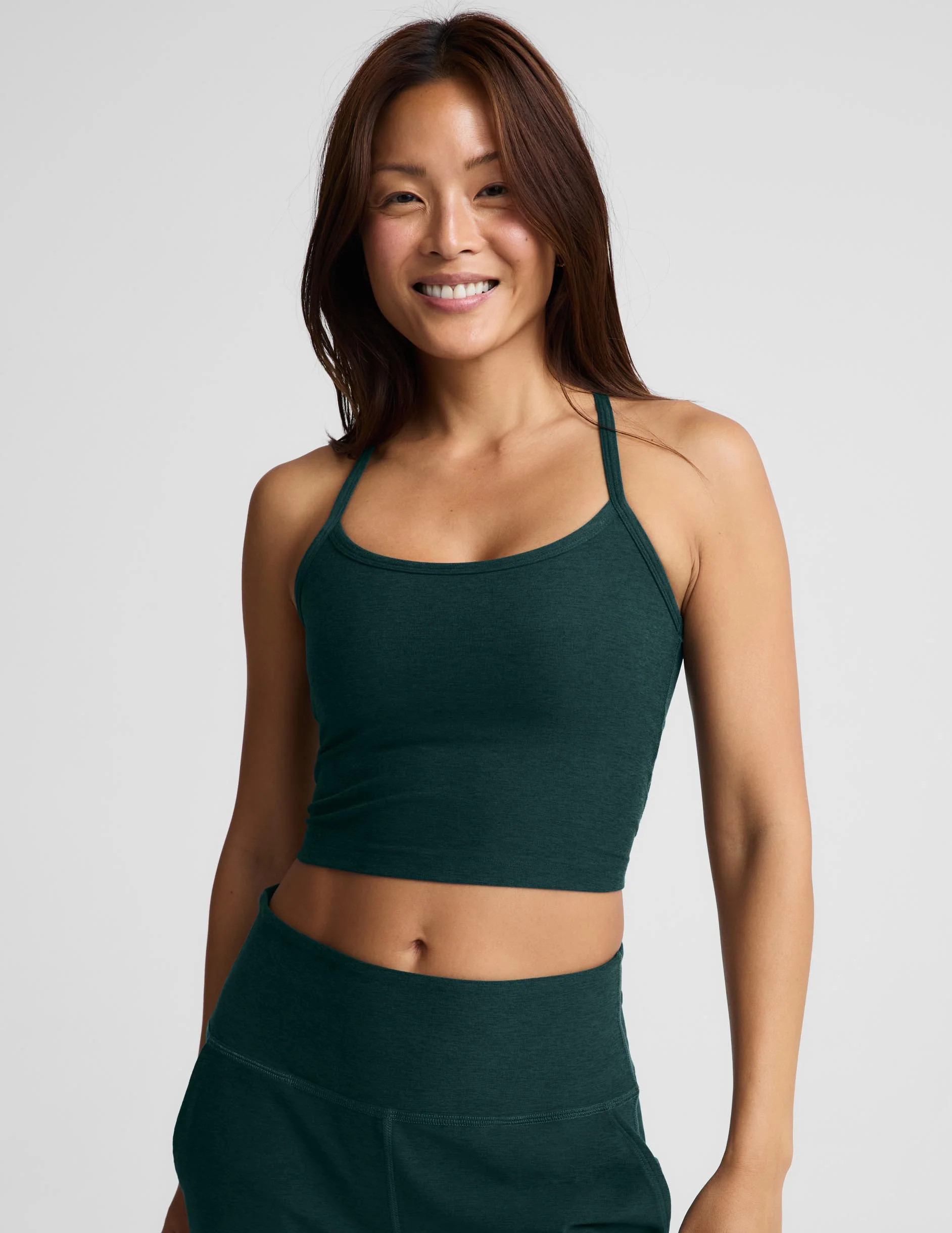 Spacedye\u2122 Slim Racerback Cropped Tank | Beyond Yoga | Beyond Yoga
