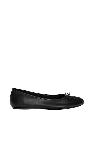 BALLET FLATS WITH BOW DETAILS | PULL and BEAR UK