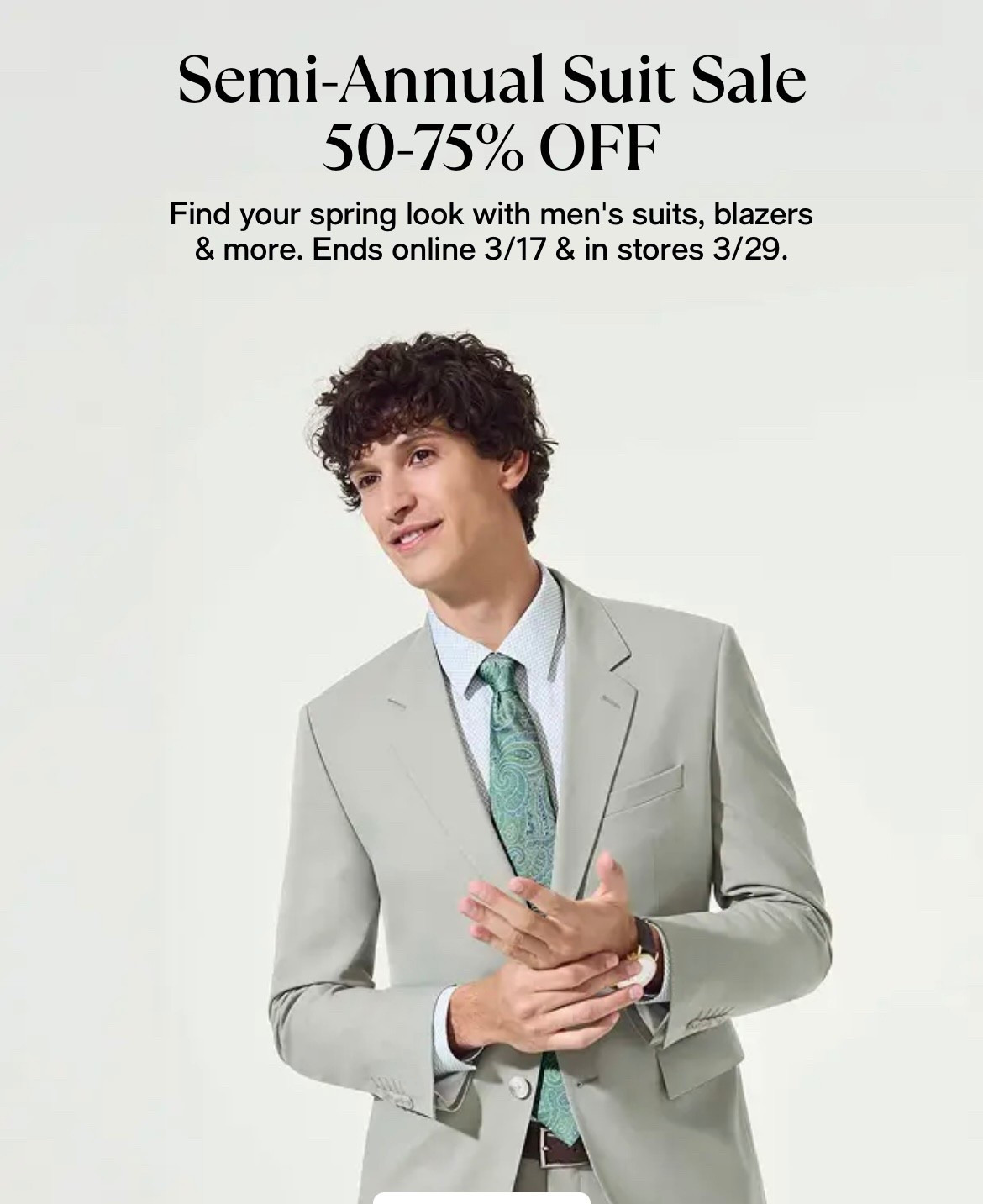 Macy’s annual suit sale! 

#LTKSaleAlert #LTKWedding #LTKMens