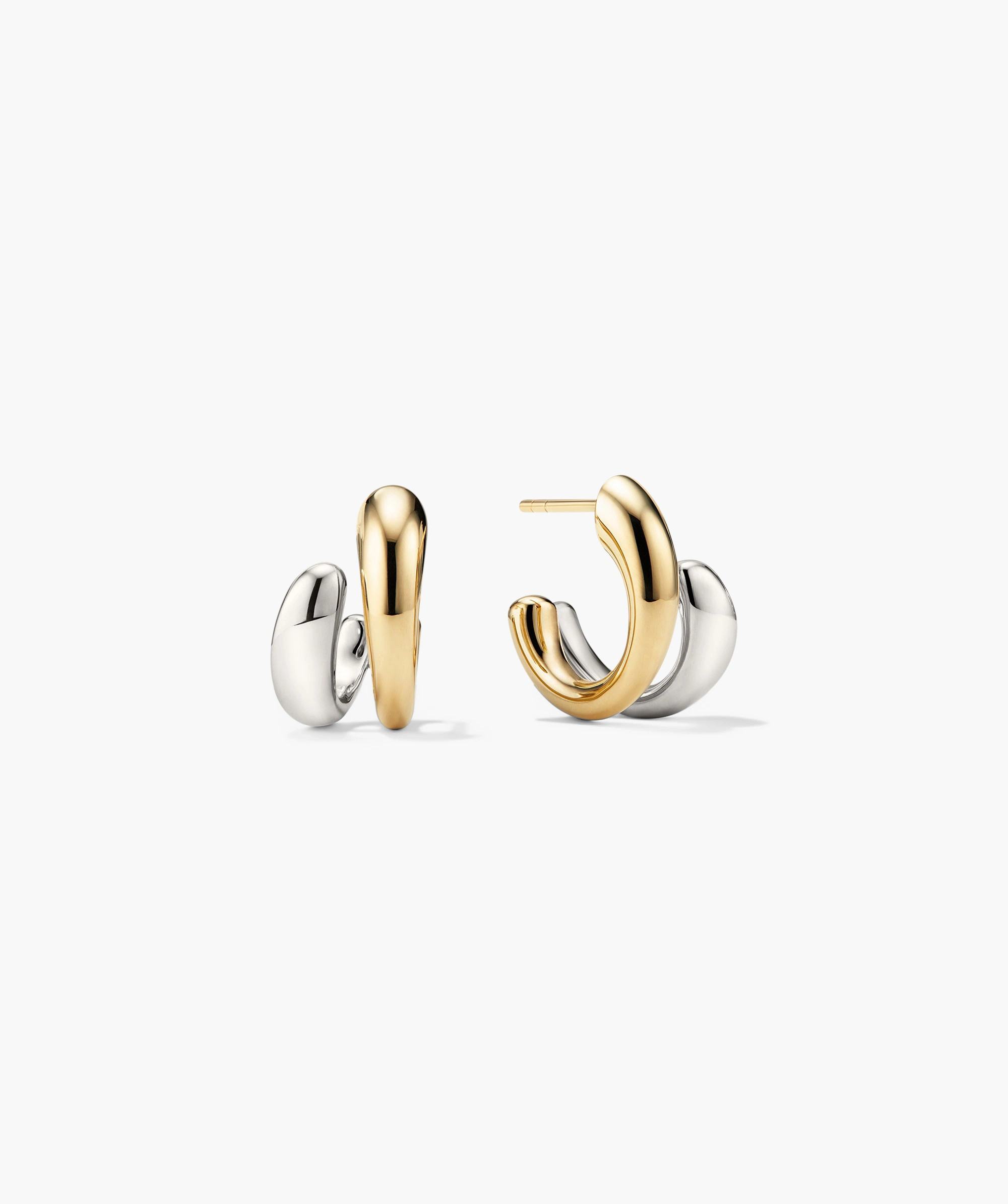 Jojo Double Hoops | Mejuri Fine Crew