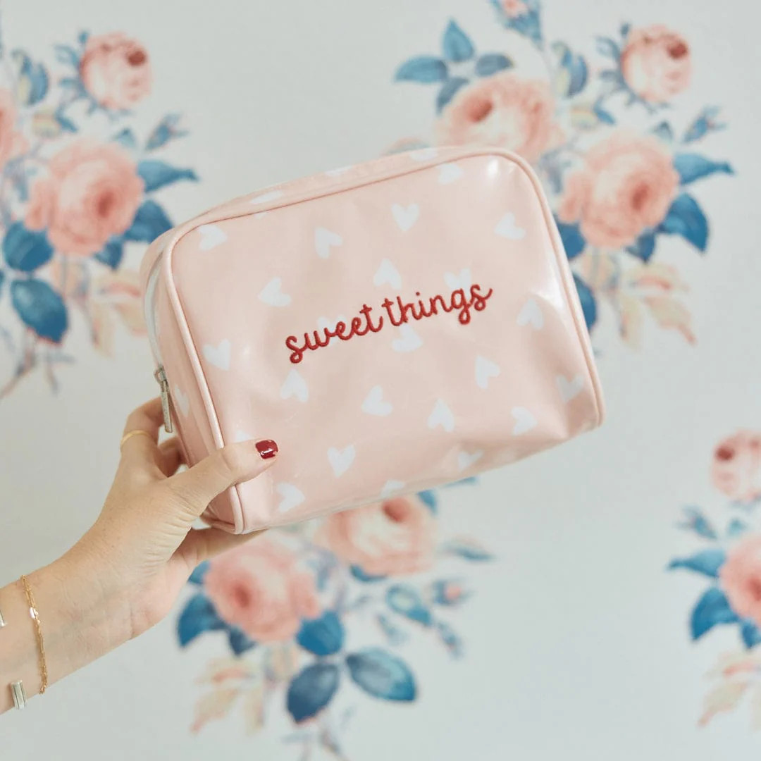 Small Patterned Toiletry Bag | Weezie Towels | Weezie Towels