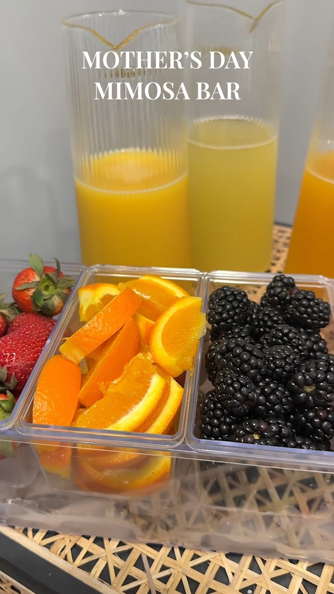 This weekend’s weather is 100% chance of mimosas 

Mimosa bar, Mother’s Day idea, Mother’s Day brunch 

#LTKFamily #LTKFindsUnder50 #LTKGiftGuide