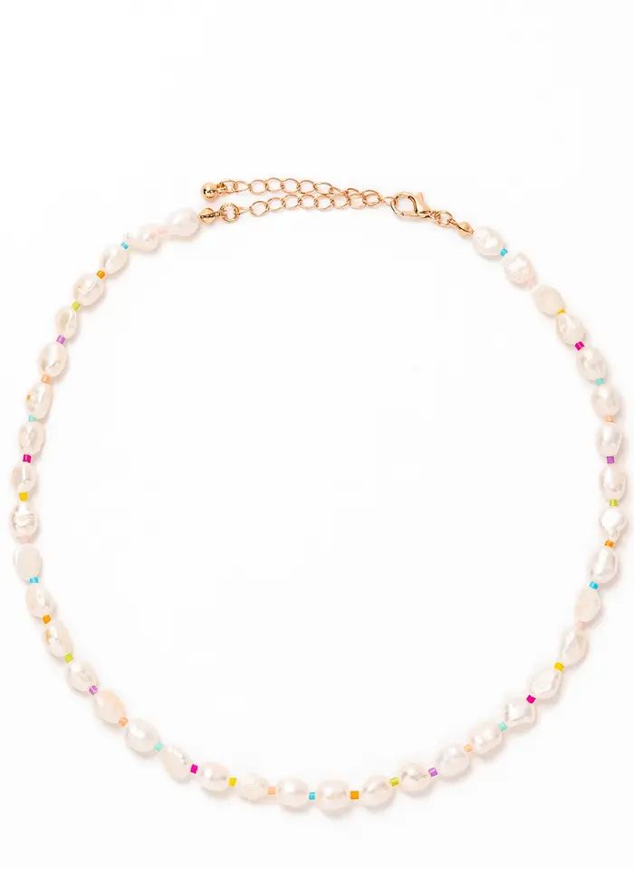 Rainbow Freshwater Pearl Necklace | Nordstrom