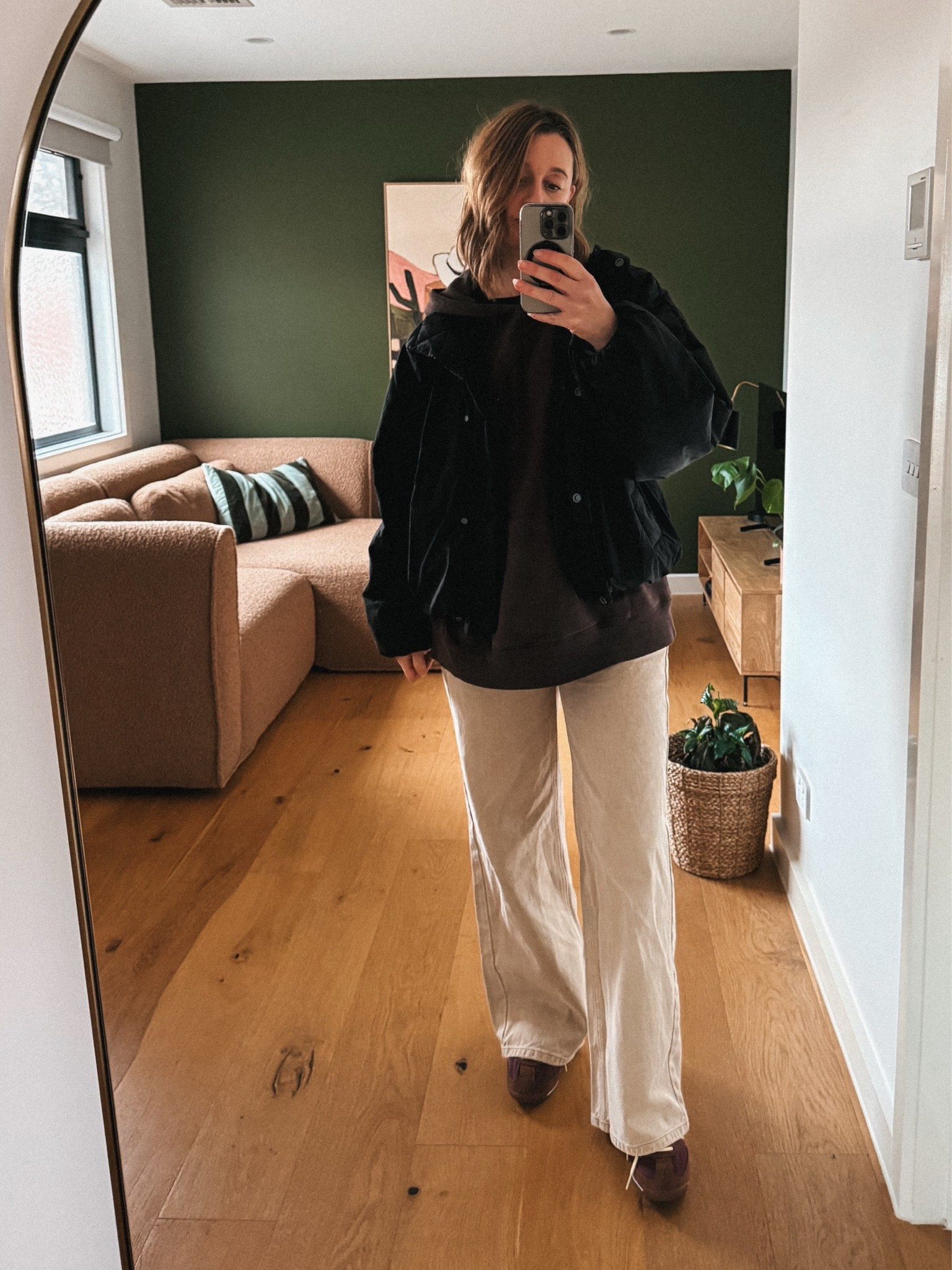 Jeans - Dissh. Sized up to a 10
Hoodie - Foxwood Clothing. Sized up to. Medium 
Coat - Lululemon. Sized to to a medium 
Adidas - sized up half size

#LTKuk #LTKstyletip #LTKshoes