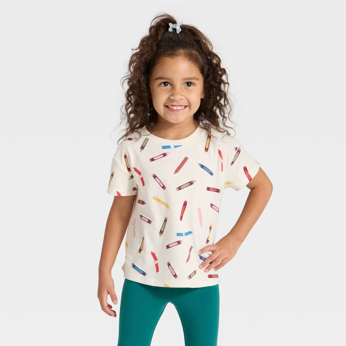 Toddler Girls' Short Sleeve Relaxed T-Shirt - Cat & Jack™ | Target