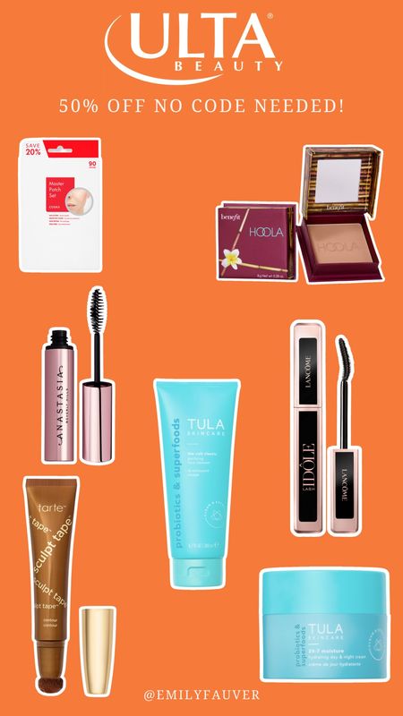 Ulta 50% off select products! 

#LTKbeauty #LTKsalealert #LTKfindsunder50