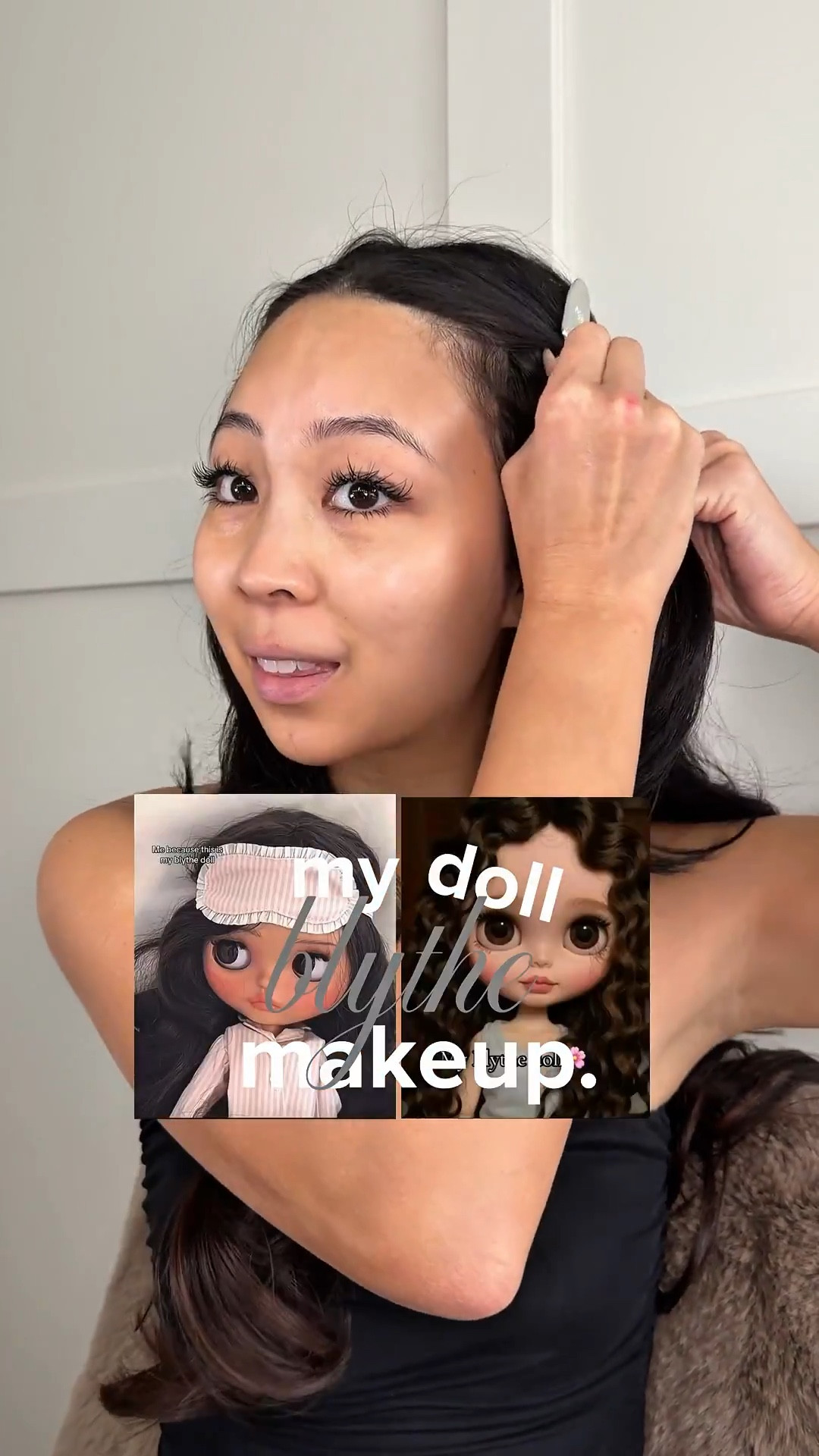 grwm to replicate my blythe doll makeup!! 😳❤️‍🔥

this viral makeup trend was actually SO FUN!! (was this doll makeup accurate?)

medium coverage dark porcelain makeup inspo for a night out!!

#LTKValentine #LTKBeauty #LTKgrwm