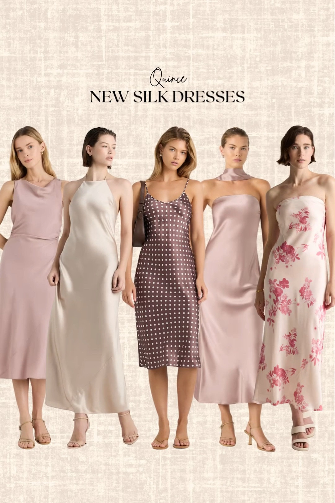 Quince New Silk Dresses! 


#LTKSeasonal #LTKSaleAlert #LTKootd