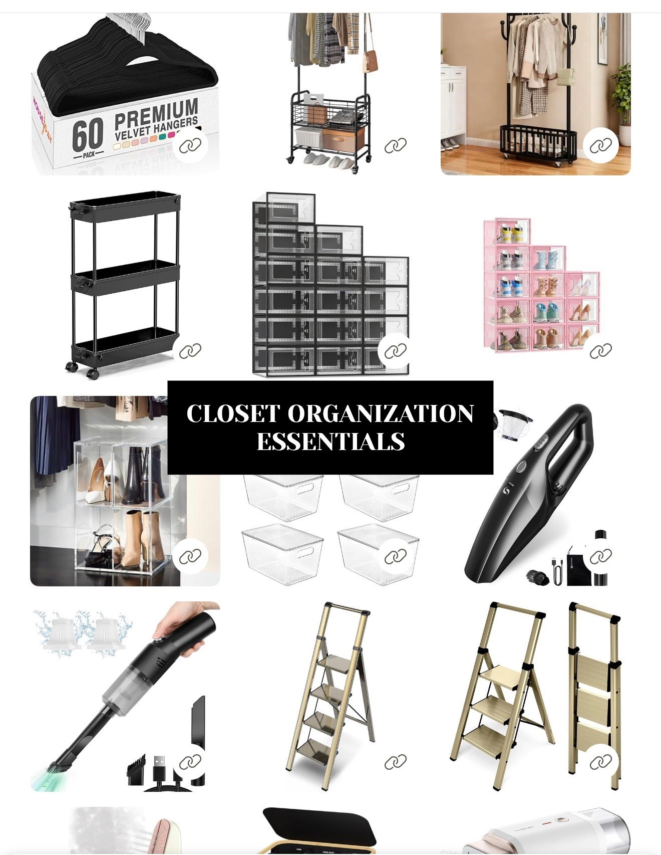 Spring Cleaning Essentials That Actually Get Used | Cannon Collective Co.

This is the real-life mix I reach for when I’m cleaning, organizing, and resetting spaces — the pieces that actually hold up and get used over and over.

I’m linking my go-to items in this post:
my always-used ladders for access and vertical reach
sneaker organization and heel storage to keep everything visible and contained
tall acrylic bins for clean, structured storage
small handheld vacuums for closets, cabinets, and shelves
laundry baskets that can handle real loads and real movement
velvet hangers — non-slip, thin, and a cleaner look across any space

These are the everyday essentials that keep spaces functional, easy to maintain, and ready for whatever comes next.

Save this for your spring cleaning reset or anytime you’re dialing in your systems.

#springcleaning #organizationessentials #cleaningessentials #homeorganization #declutteryourhome #organizedhome #storageideas #amazonfinds #ltkhome #ltkcreator #ltkstyle #everydayorganization #resetyourspace #smallbusinessowner #womeninbusiness

#LTKOver40 #LTKHome